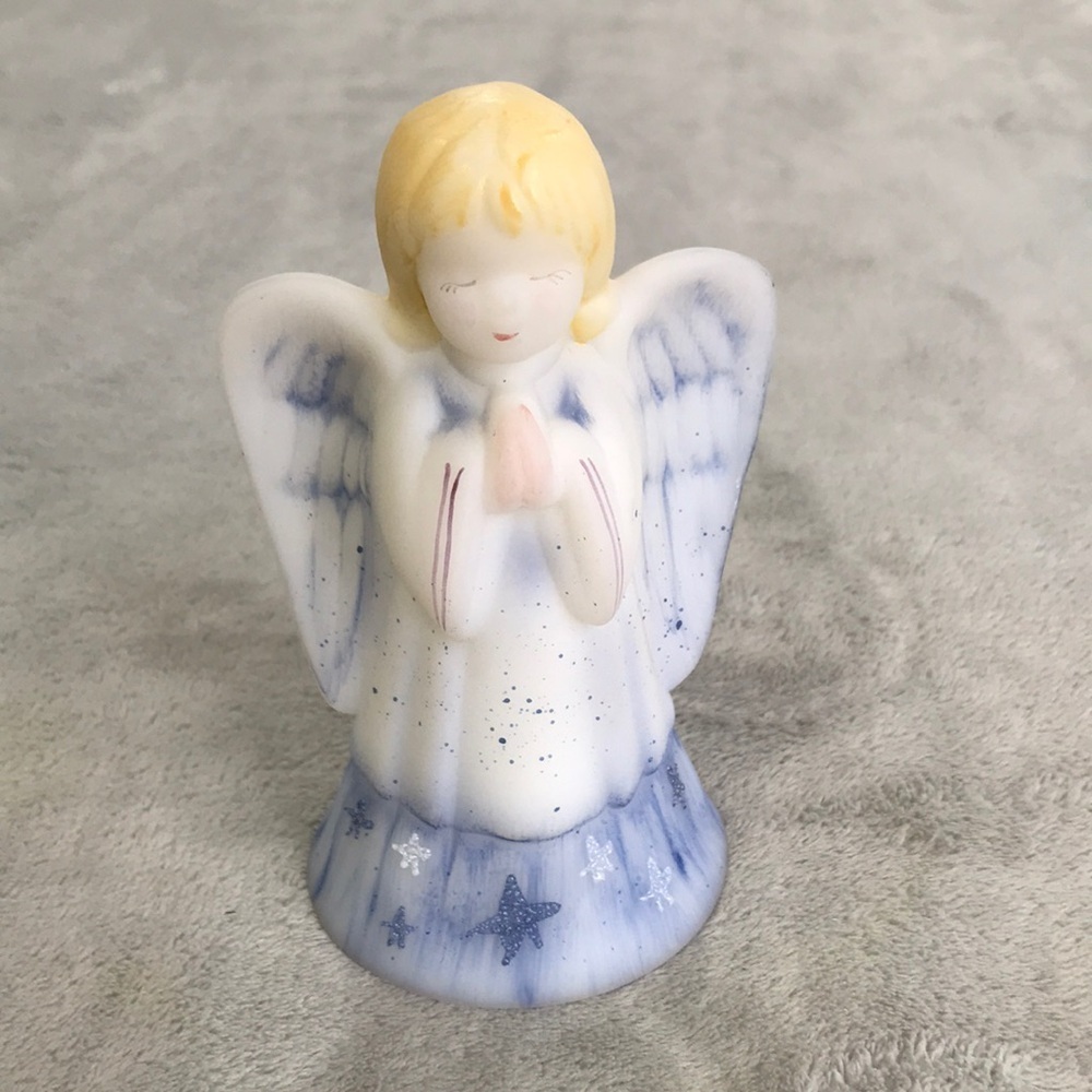 Fenton Stars Angel Girls 6" Figurine Hand Painted